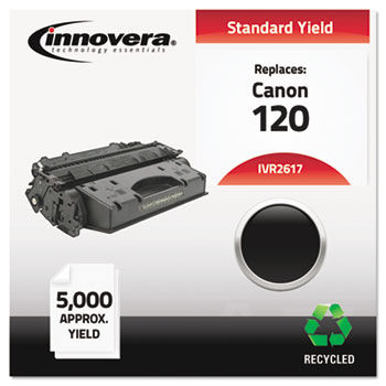 Remanufactured 2617B001AA (120) Toner, 5000 Yield, Black