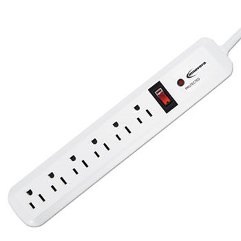 Surge Protector, 6 Outlets, 4ft Cord, 540 Joules