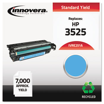 Remanufactured CE251A (504A) Laser Toner, 7000 Yield, Cyan