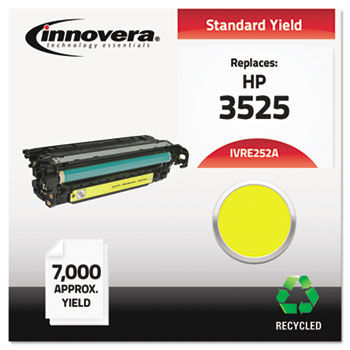 Remanufactured CE252A (504A) Laser Toner, 7000 Yield, Yellow