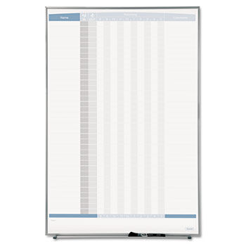 Matrix Employee Tracking Board, 34 x 23