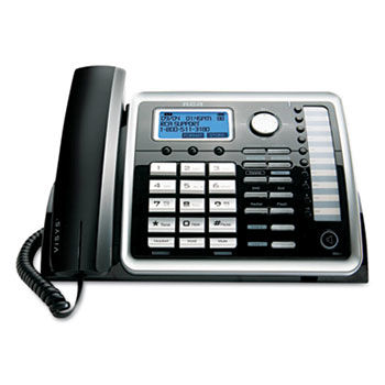 ViSYS Two-Line Corded Speakerphone with Digital Answering System