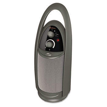 Ceramic Heater, 1000W - 1500W, Dark Gray