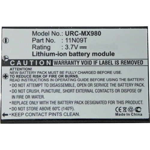 Replacement Battery for URC MX-980 Remote