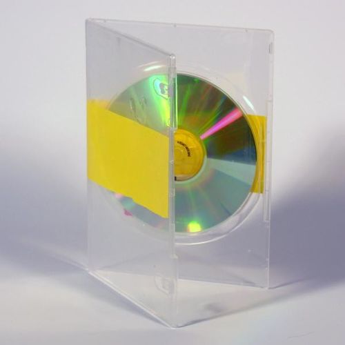 Super Clear 1 Disk DVD Case Case Pack 200