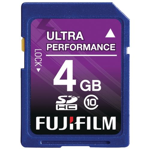 FUJIFILM 600008928 Class 10 Secure Digital High-Capacity(TM) Card (4 GB)