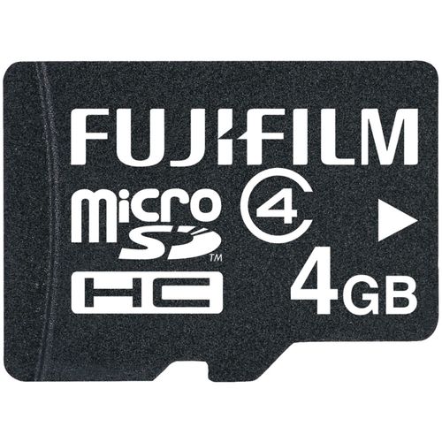 FUJIFILM 600008953 4 GB Class 4 Micro Secure Digital High-Capacity(TM) Card