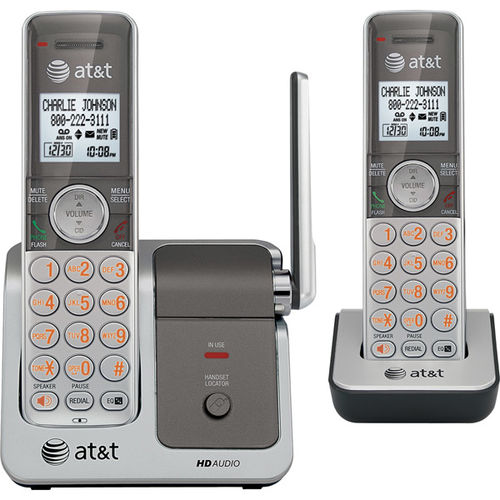 DECT 6.0 Digital Dual Handset Cordless Telephone