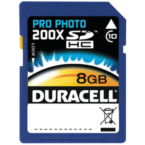 DURACELL DU-SD1008G-C SDHC(TM) Card (8GB)