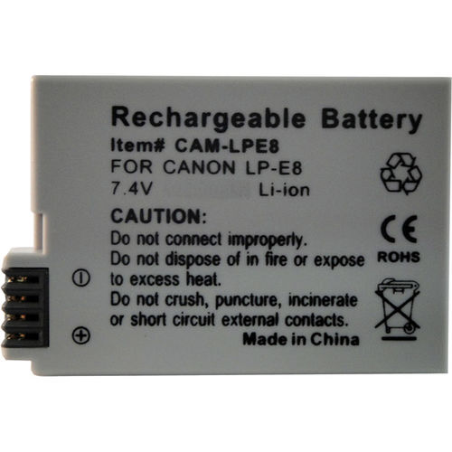 Canon Digital Camera Replacement Battery