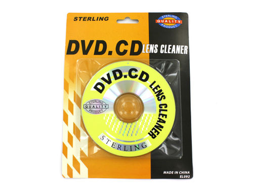 CD and DVD lens cleaner