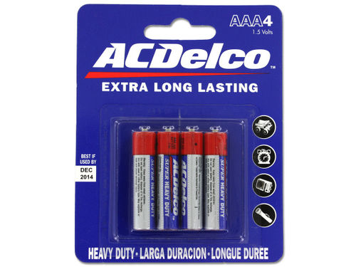 Heavy duty &quot;AAA&quot; batteries