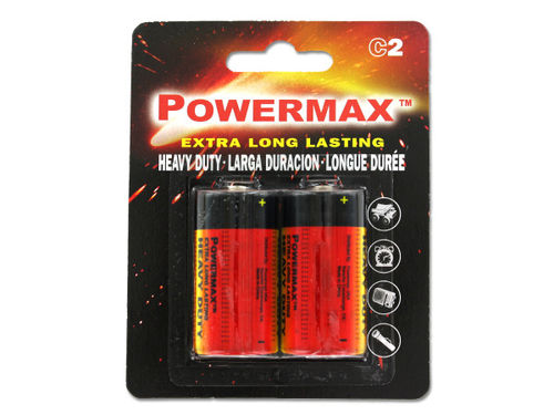 Heavy duty &quot;C&quot; batteries