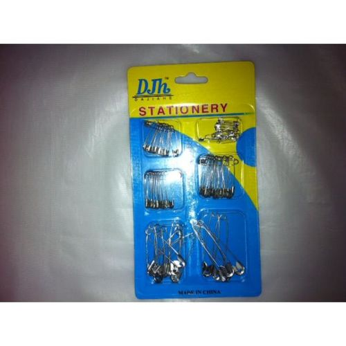 60 Piece Safety Pins Case Pack 72