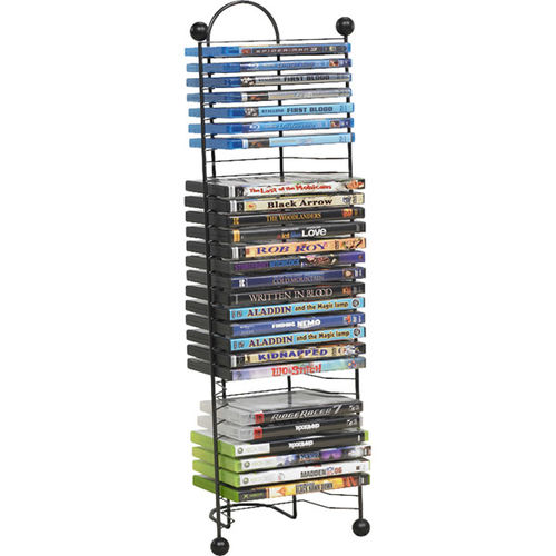 Nestable Storage 32-DVD/Blu-ray Tower