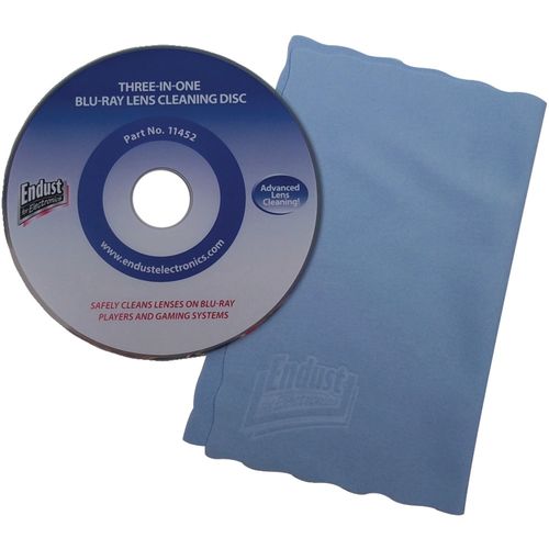 ENDUST 262000 CD/DVD/Blu-ray Disc(R)/Game Console Lens Cleaner