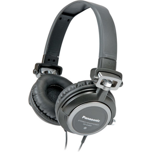 Black DJ Style Headphone with 40mm Drivers