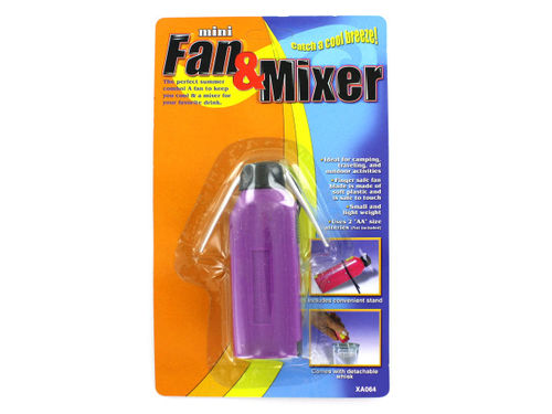 All-in-one fan and mixer