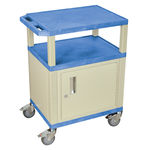 Luxor Blue Cart 34"" With Putty Tuffy Cabinet