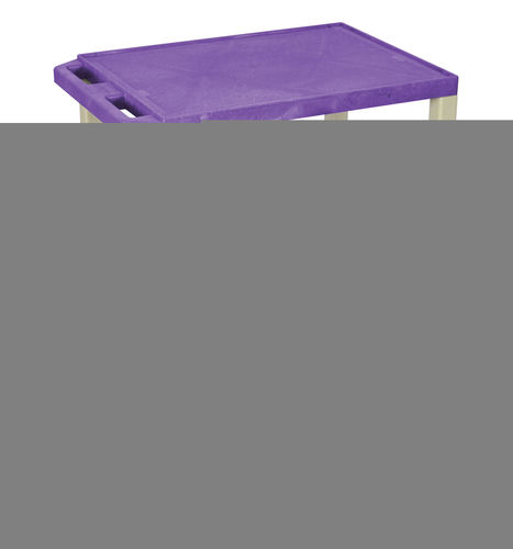 Luxor Purple Cart 34"" With Putty Tuffy Cabinet