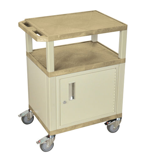 Luxor Tan Cart 34"" With Putty Tuffy Cabinet