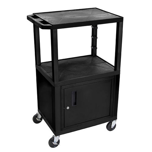 Luxor Black Cart 42"" With Black Tuffy Cabinet