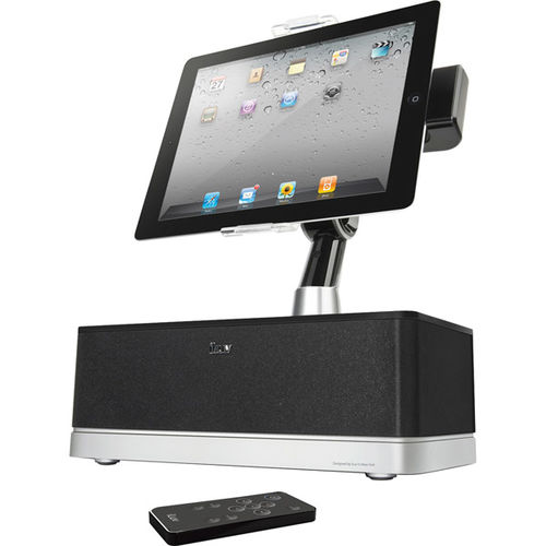 Black ArtStation Pro App-Enhanced Stereo Speaker System with iPad/iPod/iPhone Dock