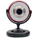 Red 1.3MP Webcam for PC