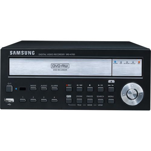 SAMSUNG DVR 4CH 500GB H.264 DVD