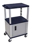 Luxor Topaz Cart 42"" With Gray Tuffy Cabinet