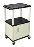 Luxor Black Cart 42"" With Tuffy Cabinet