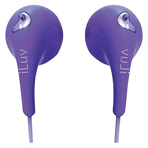 ILUV iEP205PUR Bubble Gum II Earbuds (Purple)