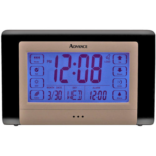 Touch Screen Color Changing Alarm Clock