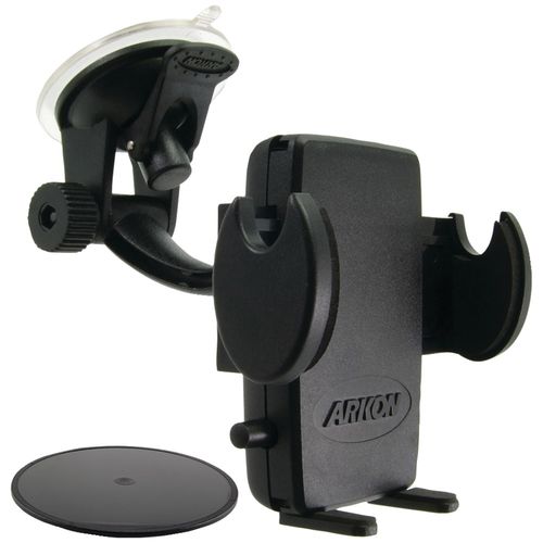 ARKON SM415 Travelmount(R) Windshield/Dashboard/Console Mount with Mega Grip Smartphone Holder