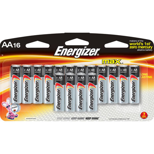 Alkaline AA Battery - 16 Pack