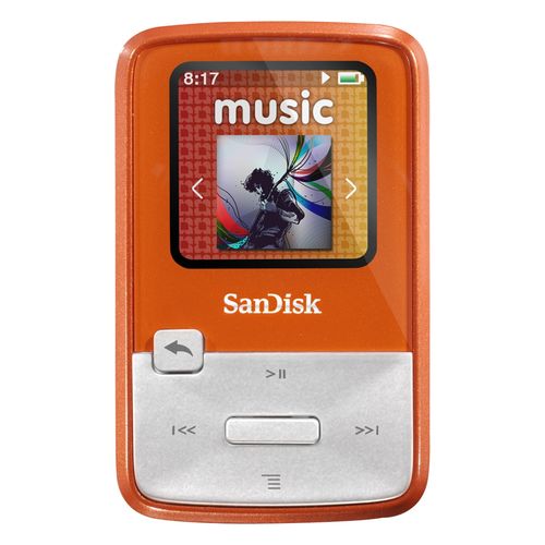 Sansa Clip Zip 4GB Orange Player