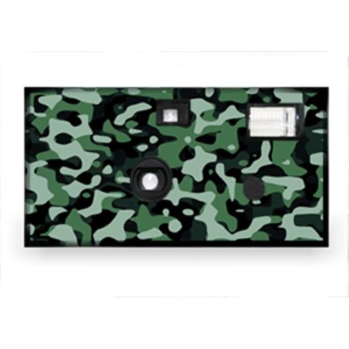 Camouflage Disposable Camera Case Pack 10