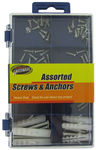 Screws and Anchors with Storage Box Case Pack 24