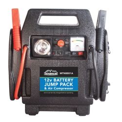 12 Volt Battery Jump Booster Pack with Air Compressor