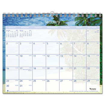 Tropical Escape Monthly Wall Calendar, 15 x 12, 2014