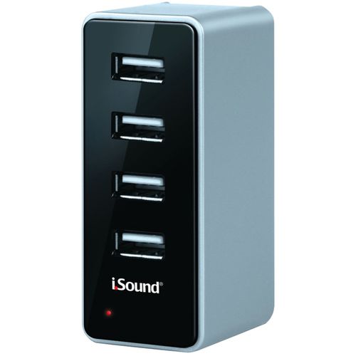 ISOUND ISOUND-2106 iPad(R)/iPhone(R)/iPod(R) USB Wall Charger Pro