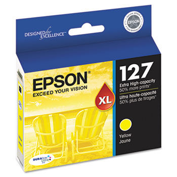 T127420 (127) Extra High-Yield Ink, Yellow