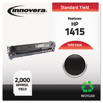 Remanufactured CE320A (128A) Laser Toner, 2000 Yield, Black