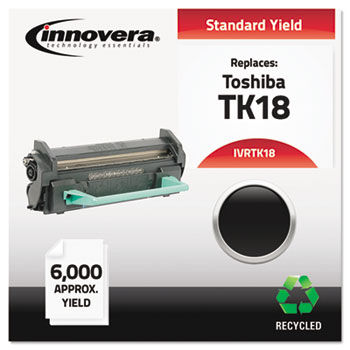 Remanufactured TK18CS Laser Toner, 6000 Yield, Black