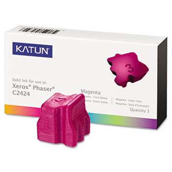 KAT37976 C2424 Compatible, 108R00661 Solid Ink, 3400 Yield, 3/Box, Magenta