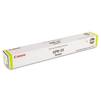 2804B003AA (GPR-33) Toner, 52,000 Page-Yield, Yellow