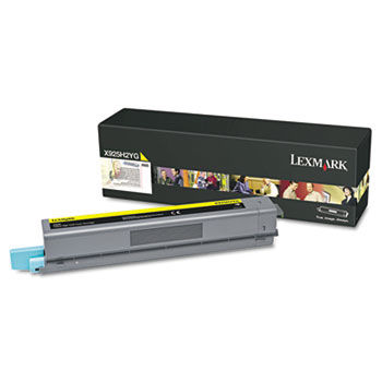 X925H2YG High-Yield Toner, 7,500 Page-Yield, Yellow