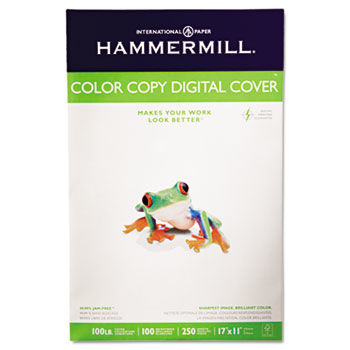 Color Copy Digital Cover, 92 Brightness, 17 x 11, Photo White, 250 Sheets/Pack