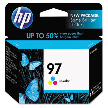 C9363WN (HP 97) Ink, 560 Page-Yield, Tri-Color