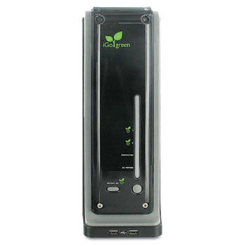 Power Smart Tower Surge Protector, 8 Outlets, 6ft Cord, 4320 Joules